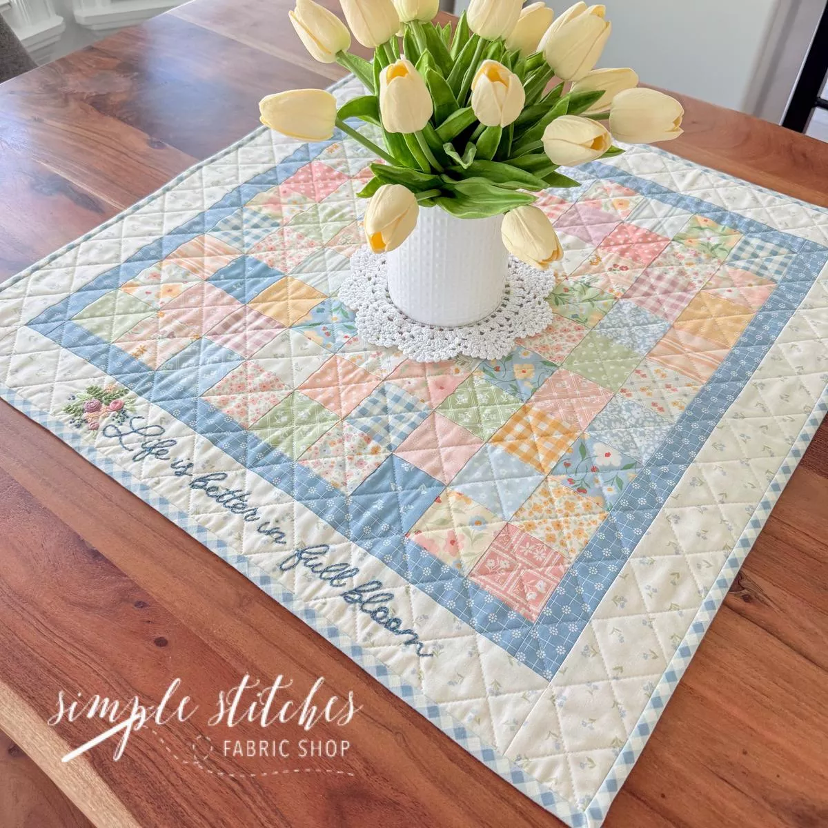 Life in Bloom Topper Paper Pattern