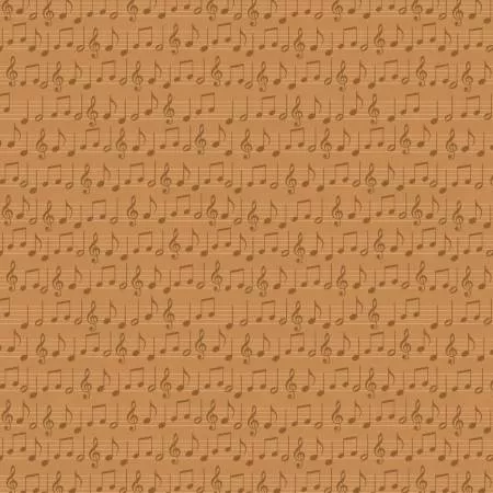 Light Brown Music Sheets