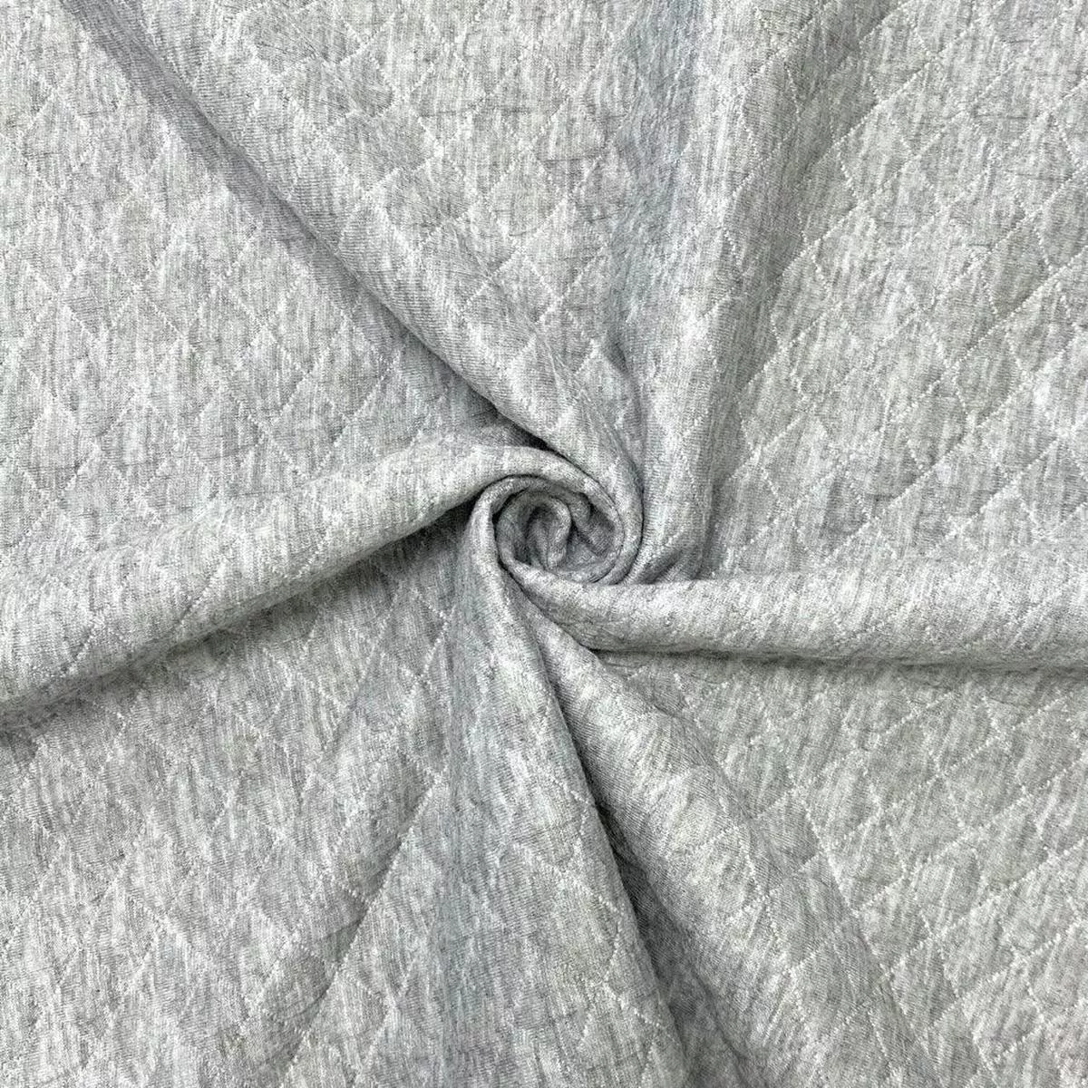 light-grey-quilted-jersey-fabric Light Grey Quilted Jersey Fabric