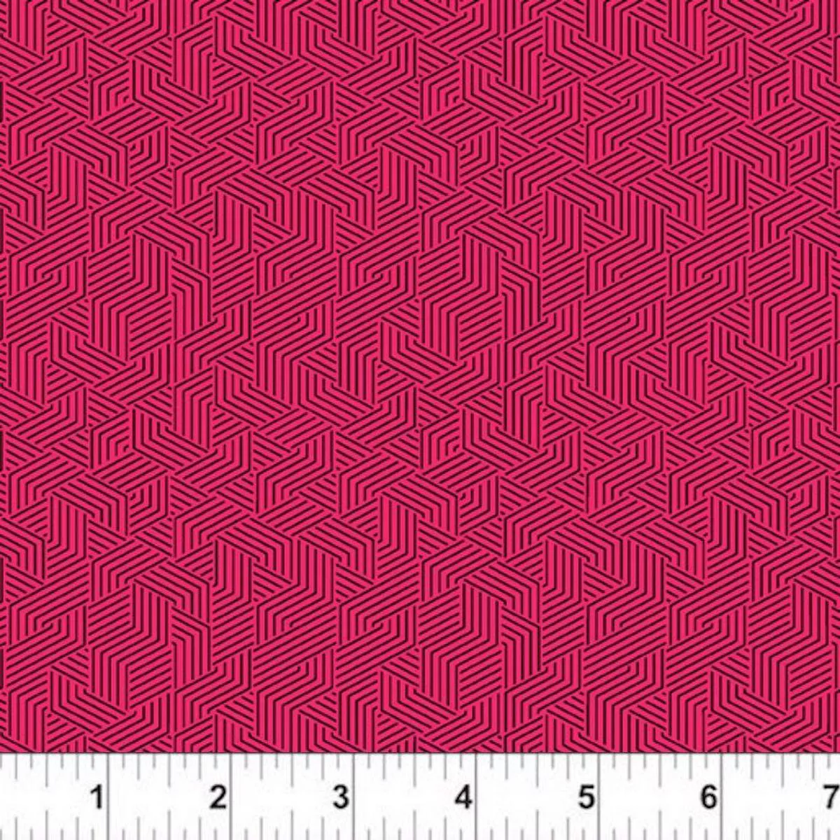 Linework Berry by Modern Quilt Studio