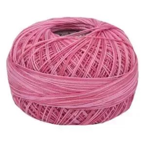 Lizbeth Egyptian Cotton Size #40 - Pink Parade - #40-145 by Handy Hands