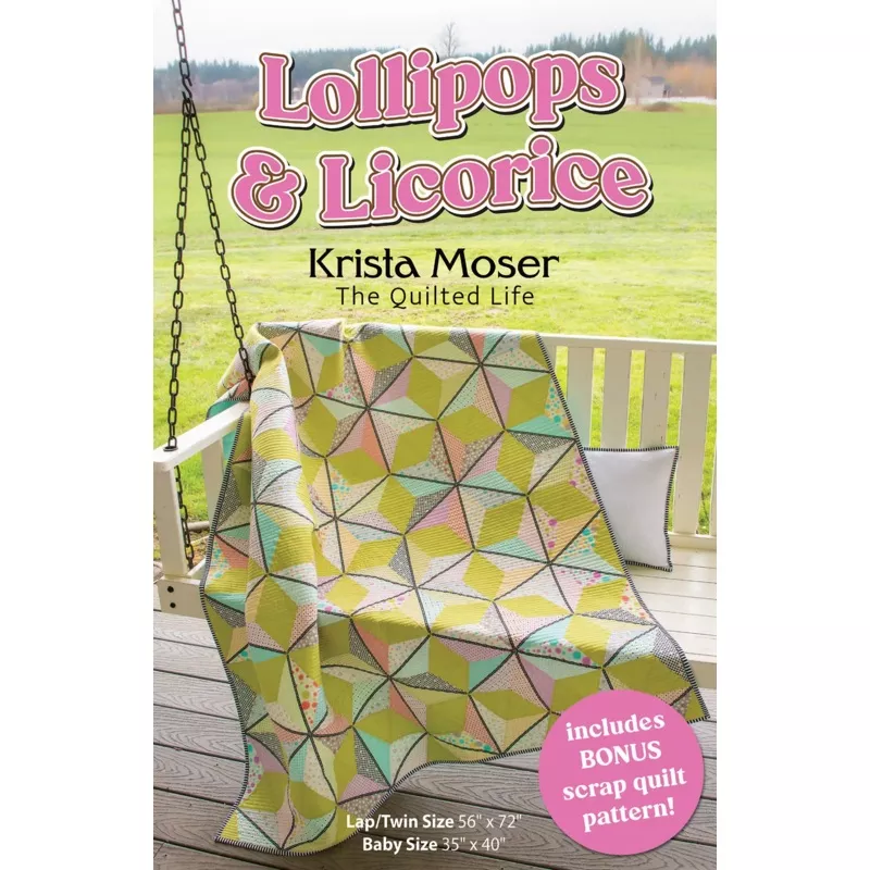 Lolliops & Licorice by Krista Moser [PRINTED Pattern]