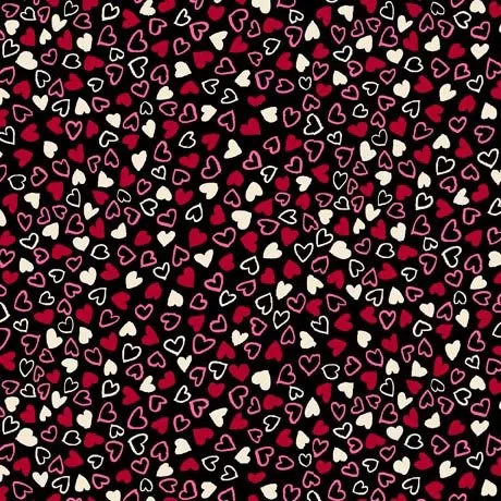 love-struck-small-hearts-blackqt-fabrics-30780-j Love Struck Small Hearts BlackQT Fabrics 30780-J
