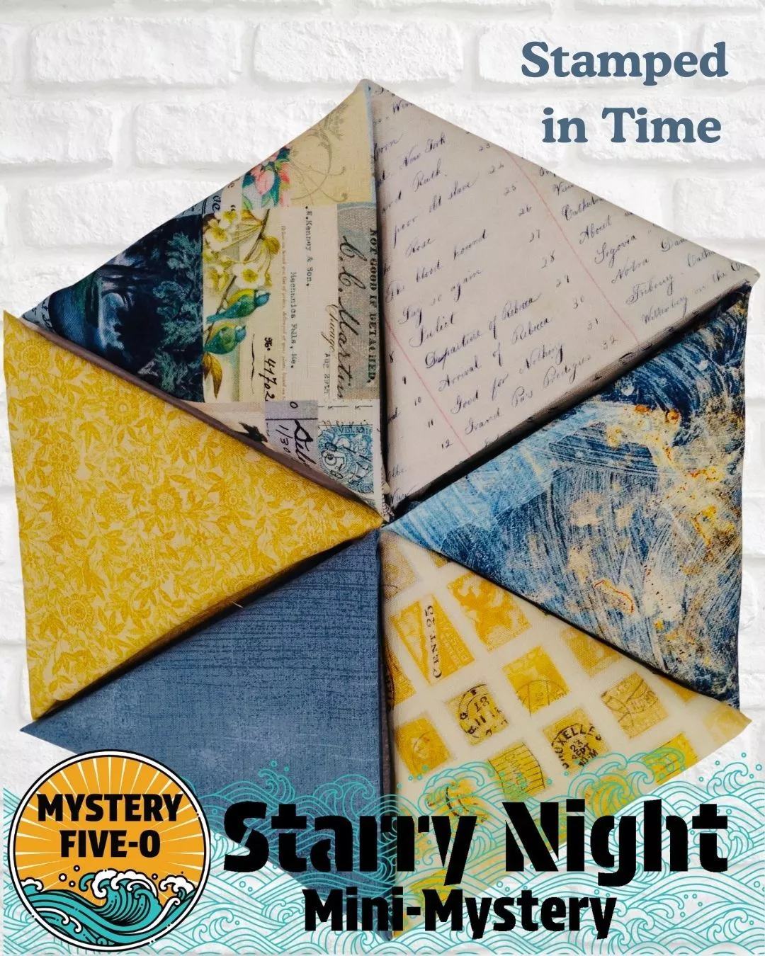 M50 Starry Night Stamped in Time - Tim Holtz