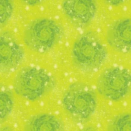 Magical Basics - Magic Lime Green - 15280B-40 by Benartex