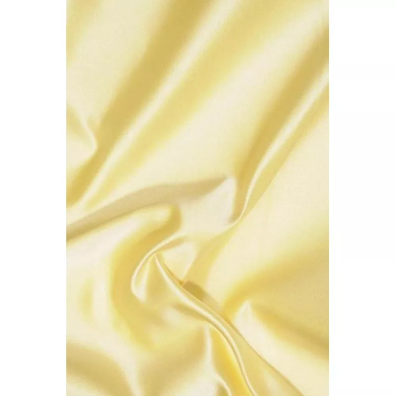 maize-yellow-double-face-duchess-satin-fabric Maize Yellow Double Face Duchess Satin Fabric