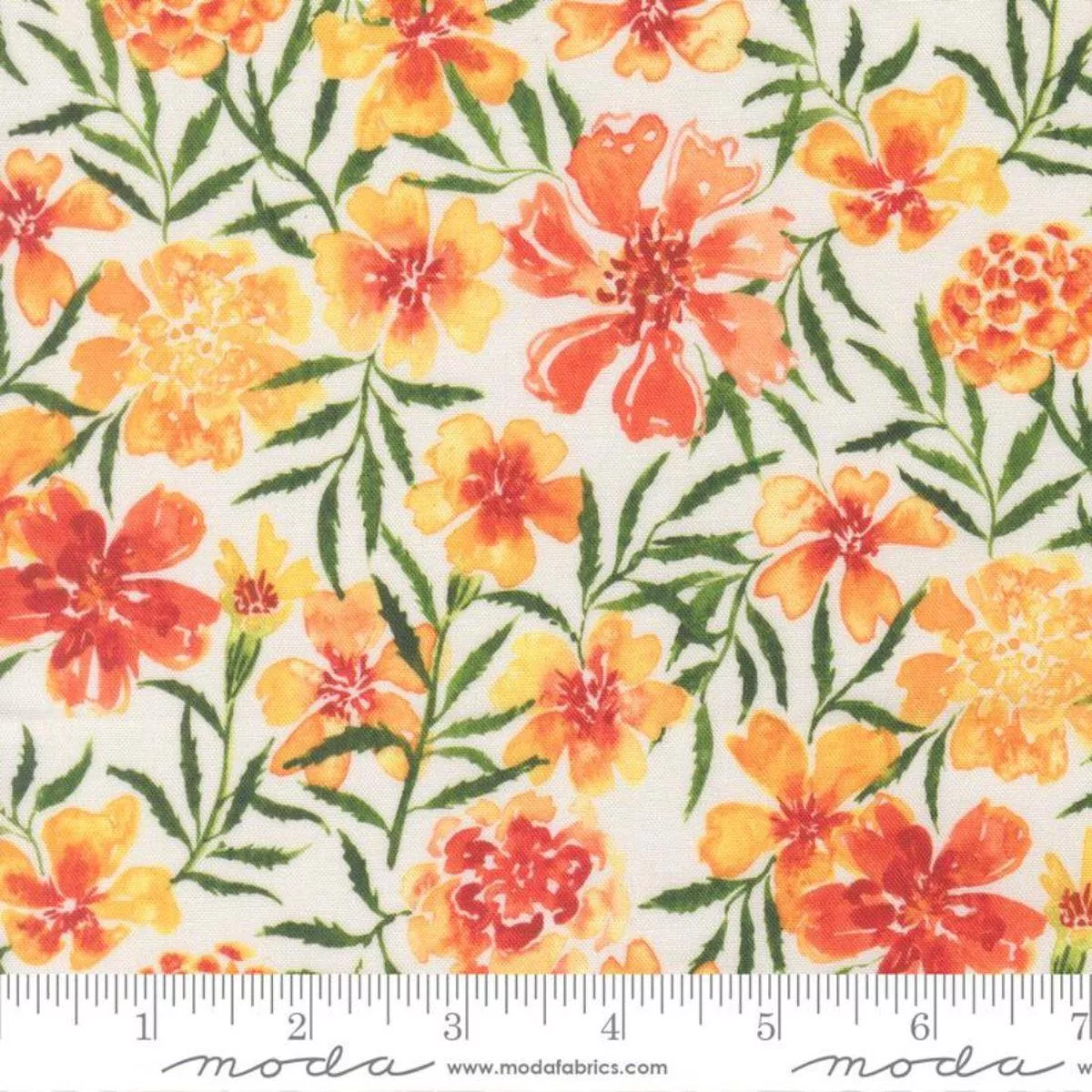 Marigolds Coral by Create Joy Project
