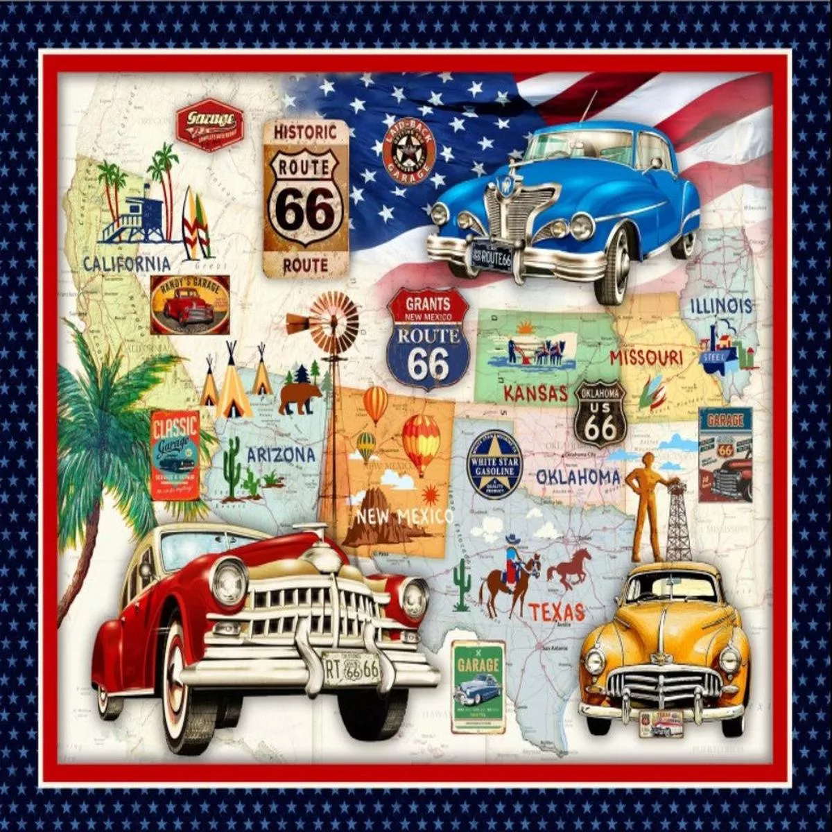 michael-miller-route-66-panel-dcx12527-mult-d Michael Miller – Route 66 Panel – DCX12527-MULT-D