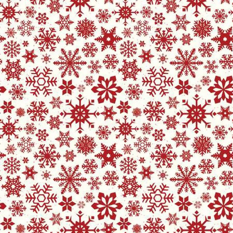 Mistletoe & Holly Snowflakes Cloud