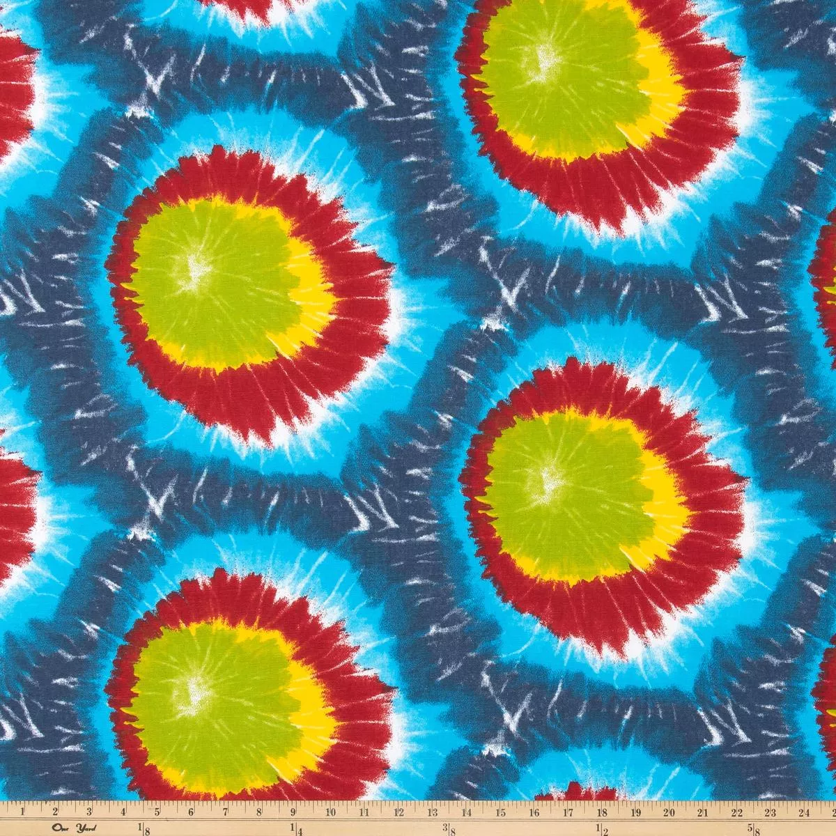 mod-tie-dyed-rainbow-fabric-by-premier-prints Mod Tie Dyed Rainbow Fabric By Premier Prints