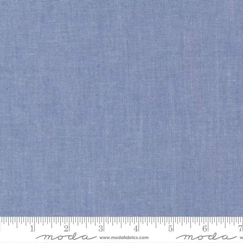 Moda Chambray Medium Blue 12051 15 Moda #1