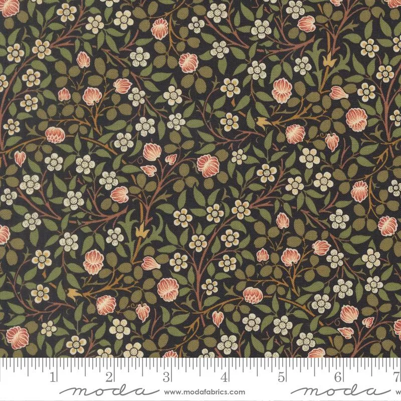 Morris Muse Clover Ebony 13385 15 Barbara Brackman
