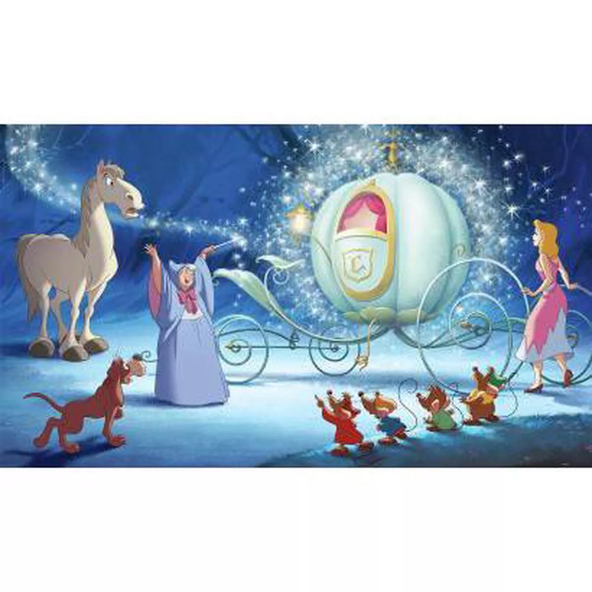 murals-disney-cinderella-carriage-ride-pre-pasted-mural Murals Disney Cinderella Carriage Ride Pre-Pasted Mural