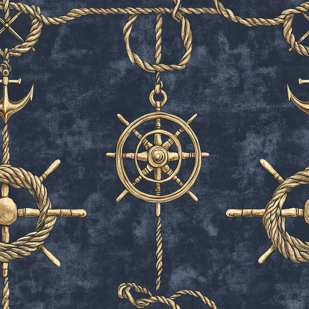 Nautical Exploration Pattern 32 Quilting Cotton Fabric
