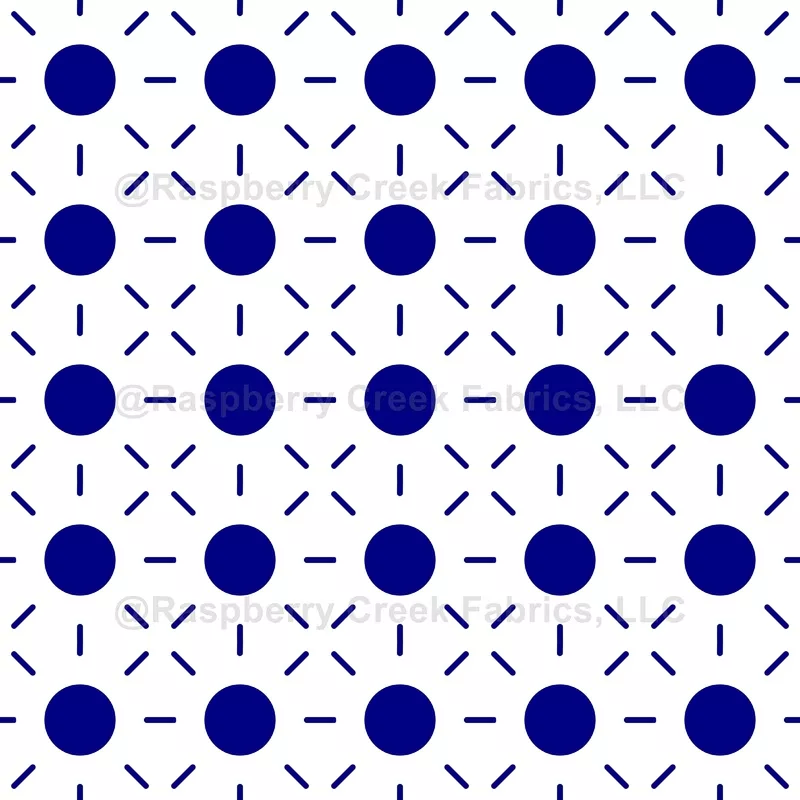 Navy Blue Polka Dots, Polka Dot Pattern, Dots, Dotted