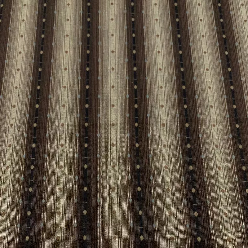 Nikko Dot Woven Cotton Fabric – Browns