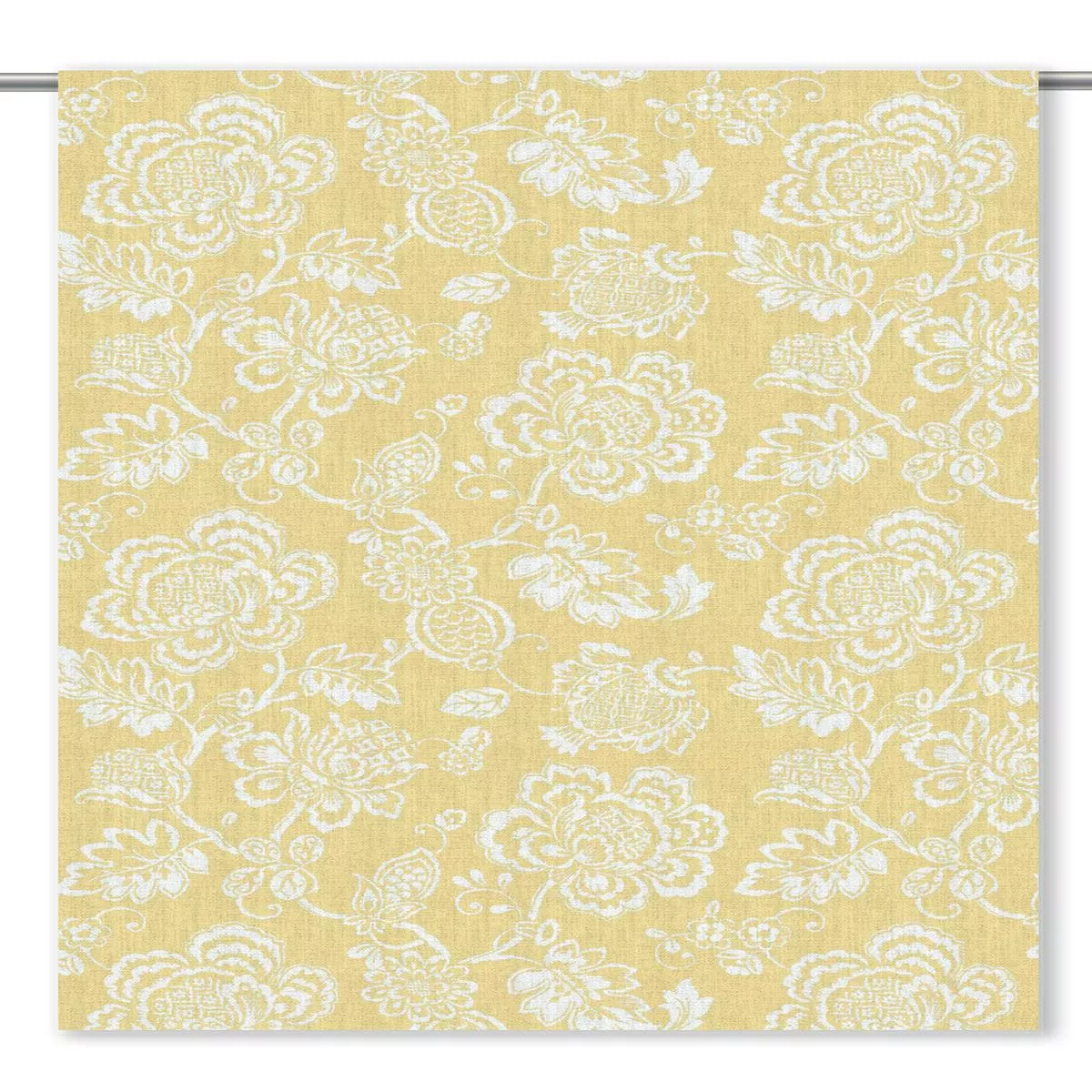 nirvana-frock-fabric-by-yard-corn-yellow-white ‘Nirvana Frock’ Fabric by the Yard (Corn Yellow/ White)