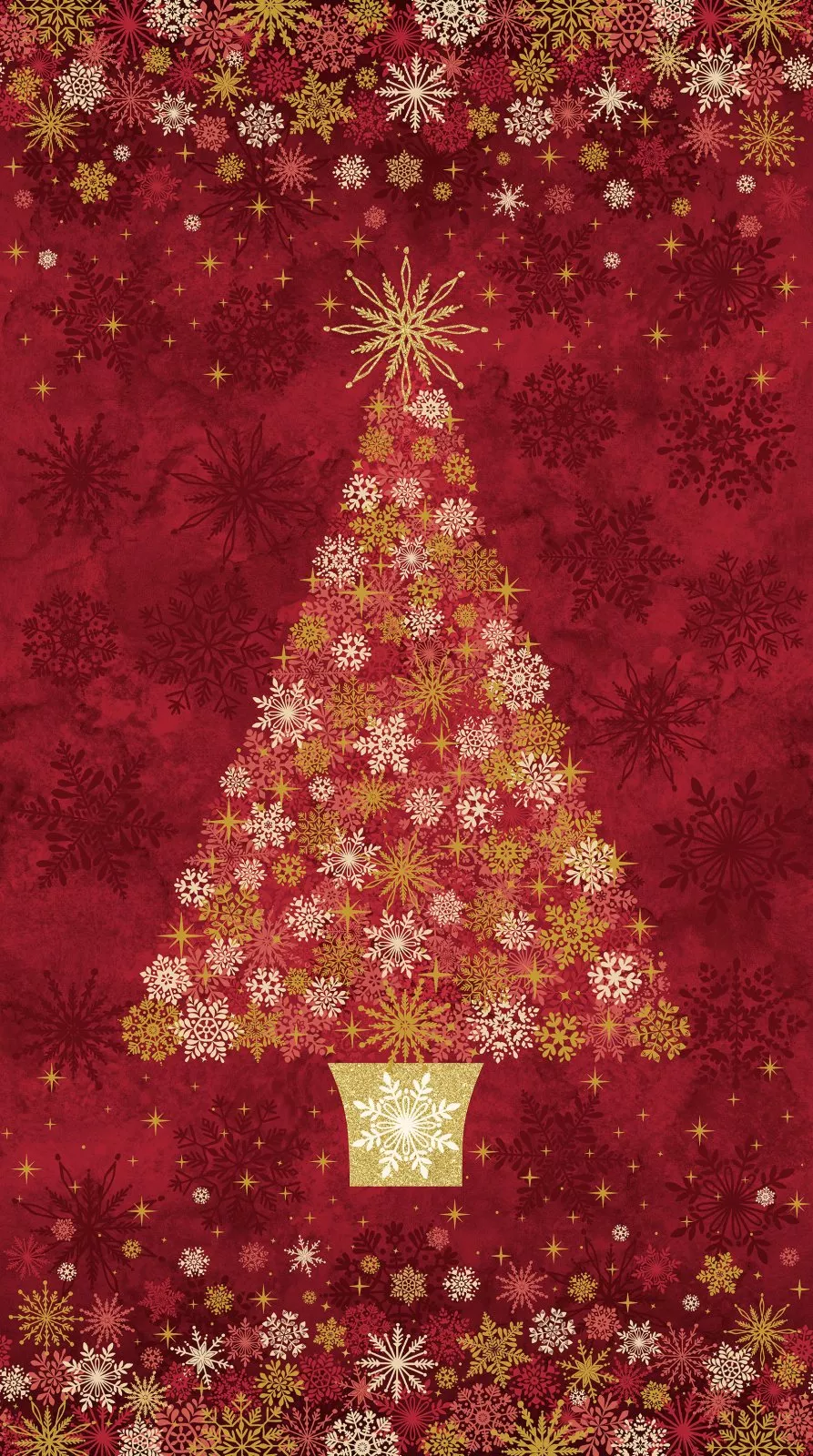 o-christmas-tree-panel-rednorthcott-28955m-24 O' Christmas Tree Panel RedNorthcott 28955M-24