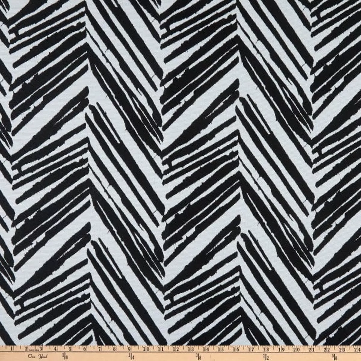 OD Terrasol Hatteras Black Tempo Fabric