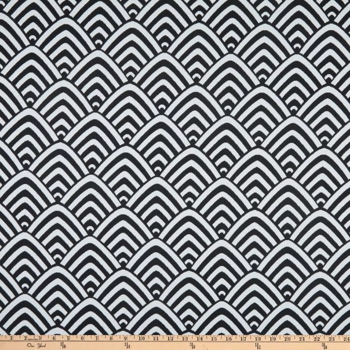 OD Terrasol Oasis Black Tempo Fabric