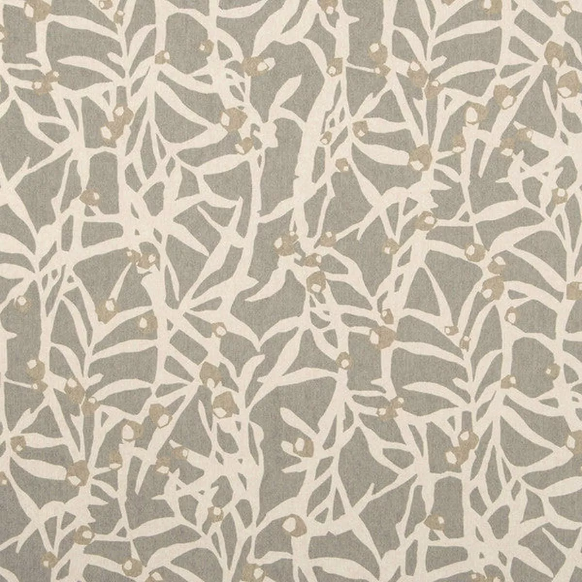 Origami Branch Platinum Waverly PK Lifestyles Fabric