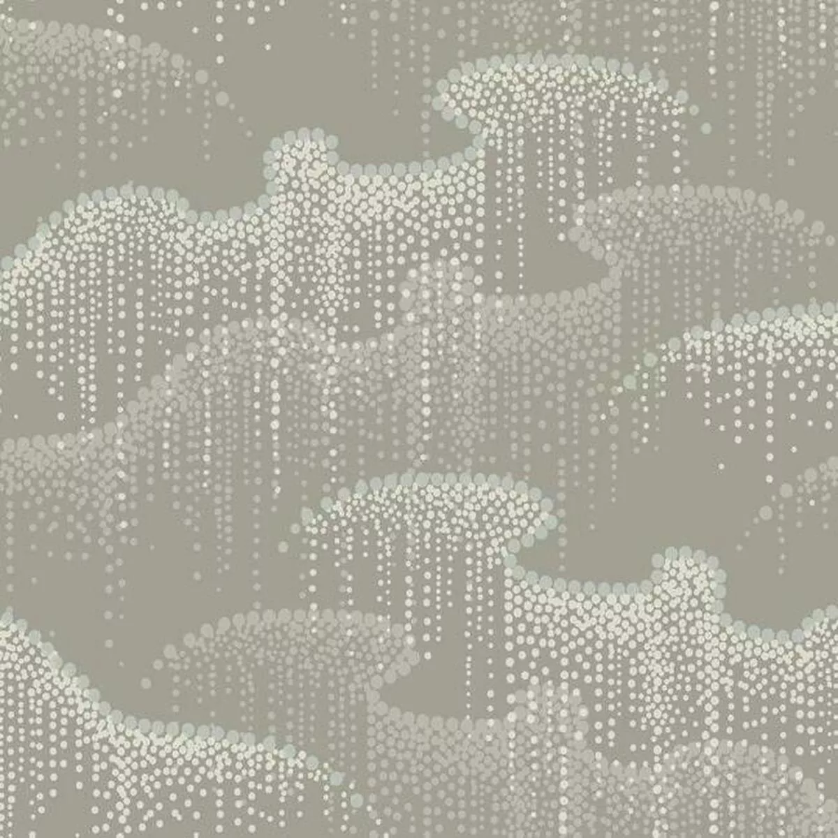 OS4262 Taupe Moonlight Pearls Wallpaper