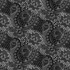 packed-linear-floral-blackqt-fabrics-27713-j Packed Linear Floral - BlackQT Fabrics 27713-J