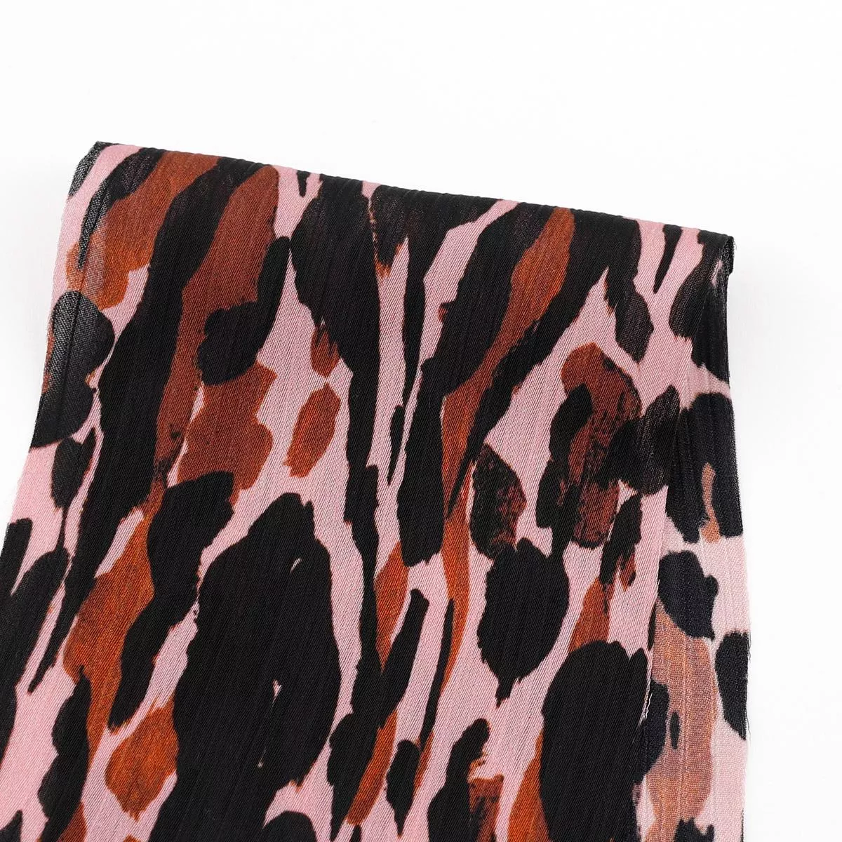 paint-drop-crinkle-recycled-poly-pink-brown Paint Drop Crinkle Recycled Poly – Pink/Brown