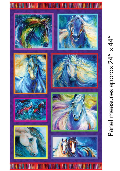 Painted Horses Panel