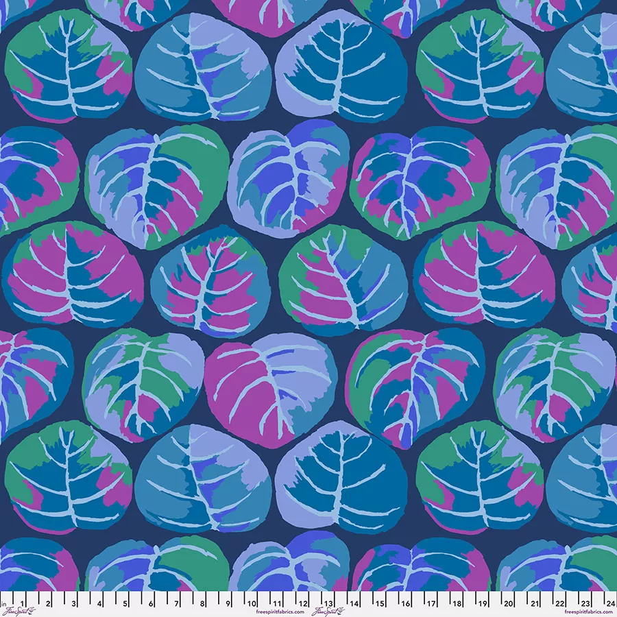 palm-leaves-bluefreespirit-fabrics-gp208-blue Palm Leaves - BlueFreeSpirit Fabrics GP208.BLUE