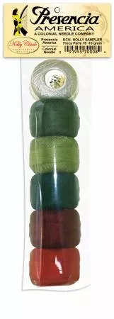 Pearl Cotton SZ8 Holly Sampler 6pcs