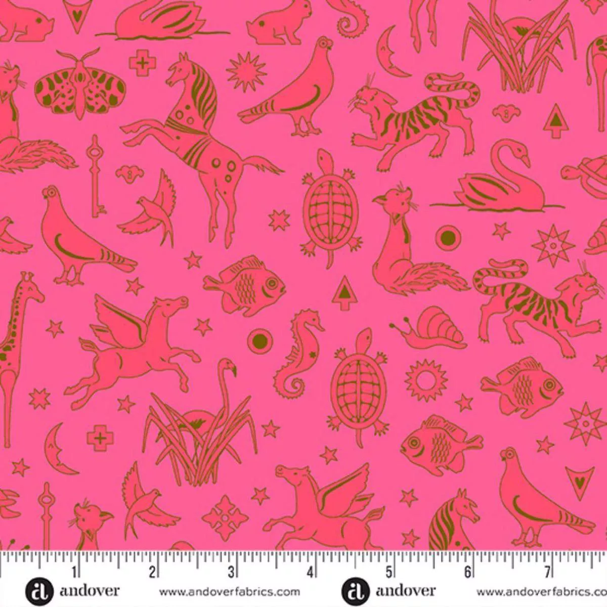 Philately Pink by Alison Glass