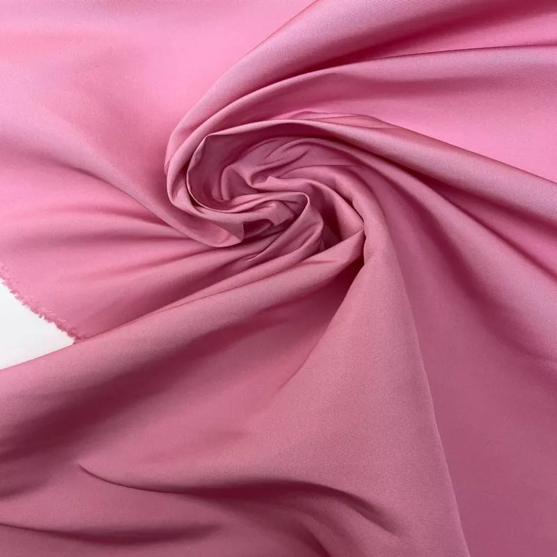 Pink Rep Weave Polyamid Fabric
