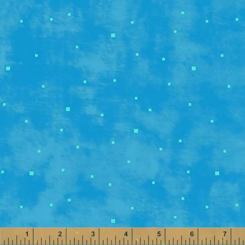 Pixel Whistler Studios 53197D-9 C For Cyan Tech-Ture Cotton