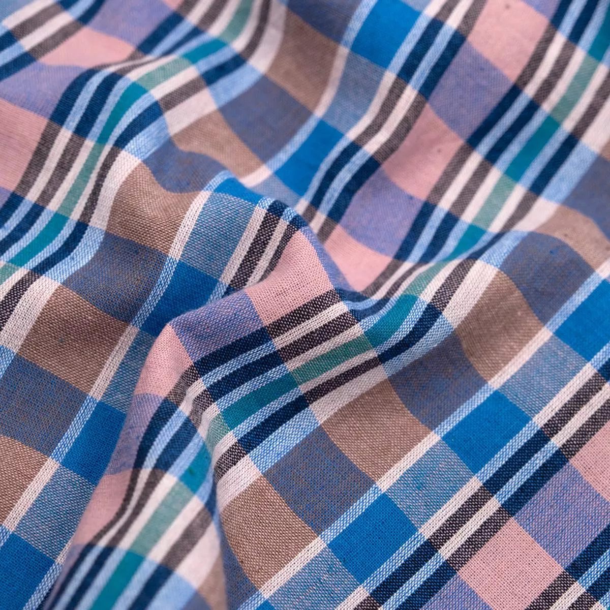 plaid-handwoven-cotton-cerulean-rose-multi Plaid Handwoven Cotton – Cerulean/Rose/Multi