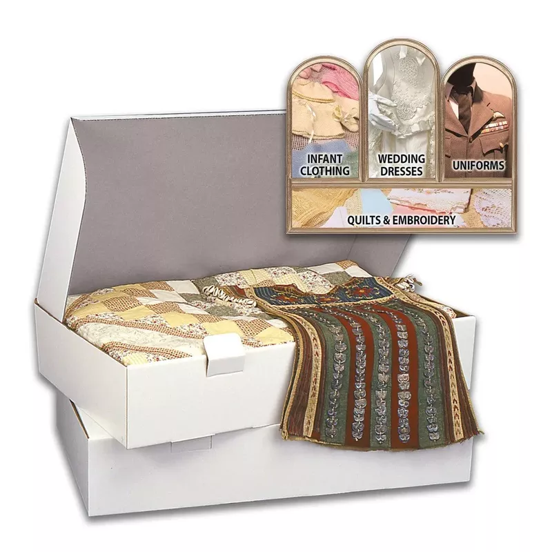 prop-it-acid-free-quilt-textile-storage-box-large PROP-IT Acid Free Quilt/Textile Storage Box Large