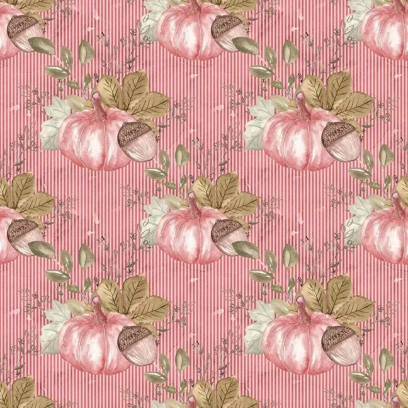 pumpkin-paradise-on-vertical-stripes-fabric-burgundy Pumpkin Paradise on Vertical Stripes Fabric – Burgundy