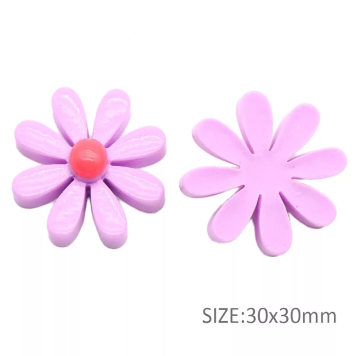 Purple | Flower Resins | Ready To Ship