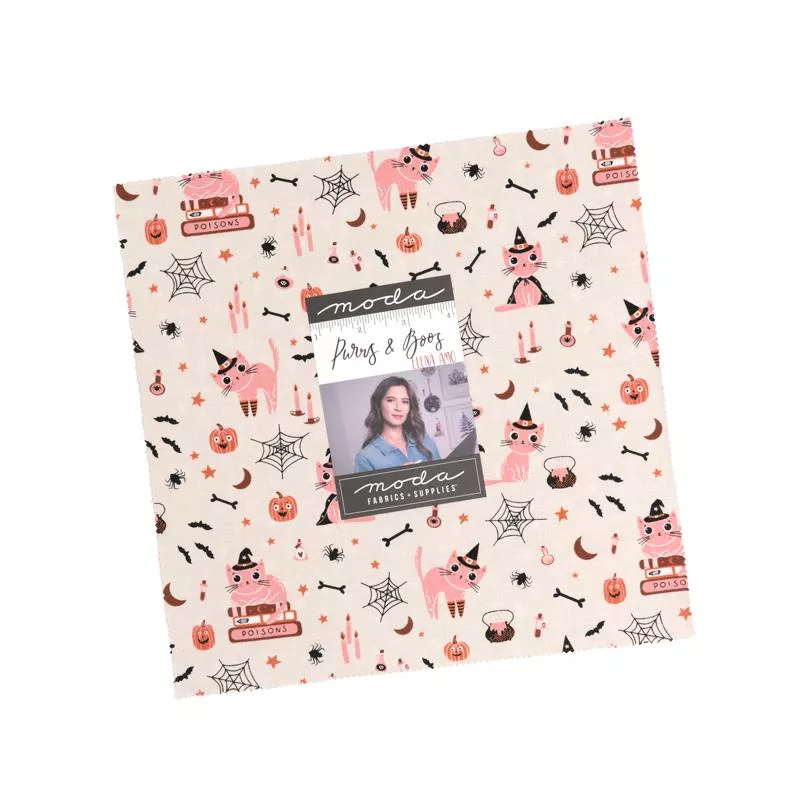 Purrs and Boos Layer CakeÂ 39060LC Moda Precuts#1