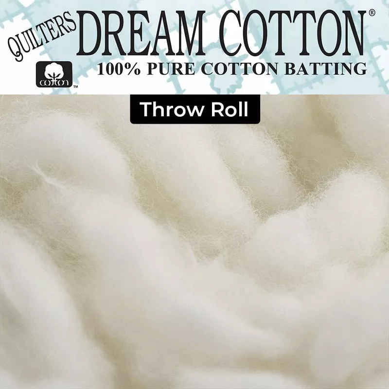 Quilters Dream – 100% Cotton – Request – 60″ x 30 Yards – Natural Throw Roll