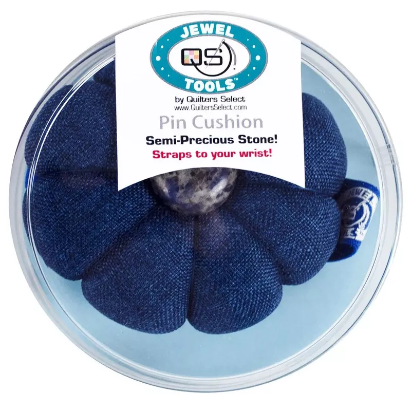 quilters-select-pin-cushion-sodalite Quilters Select PIN CUSHION – SODALITE