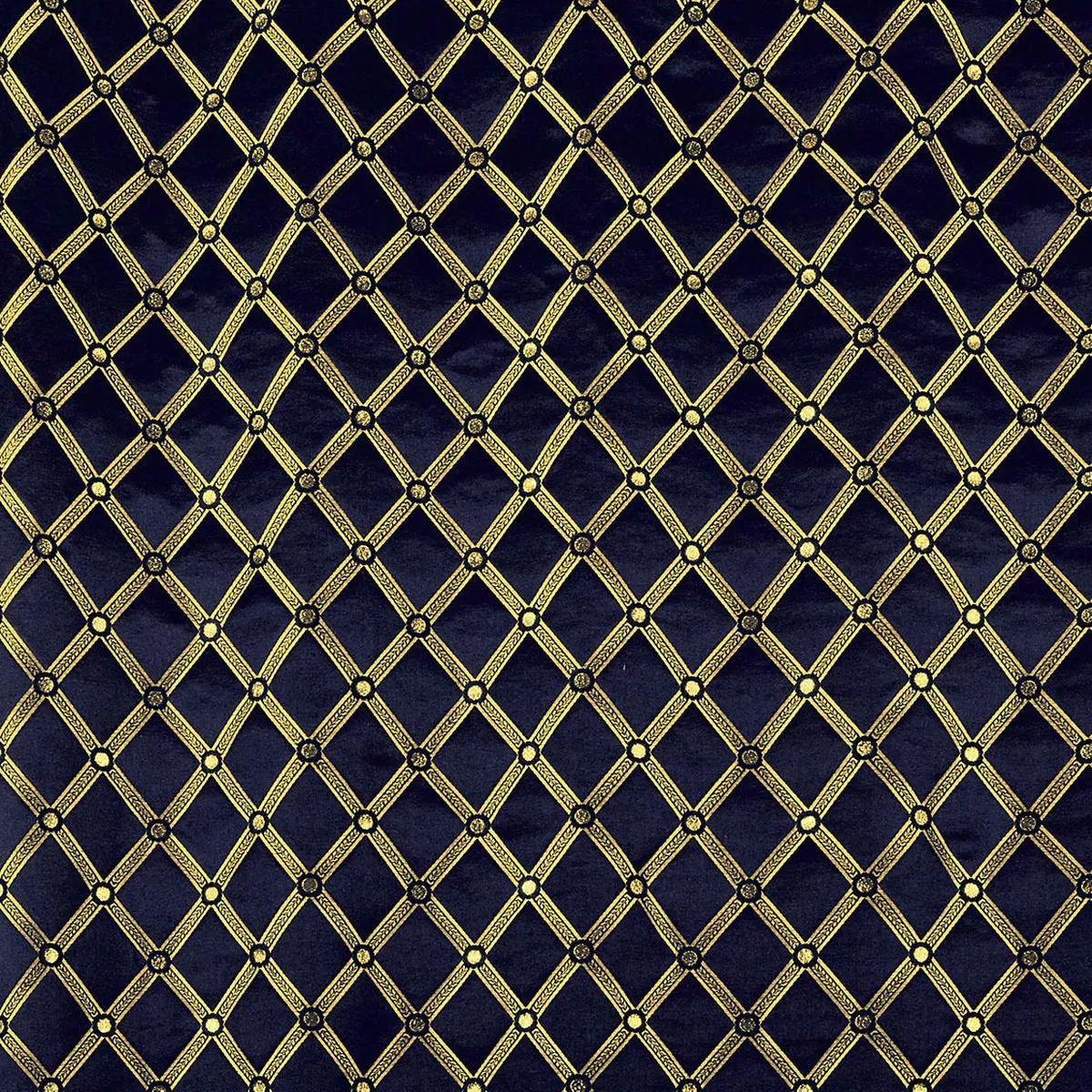 Reale Diamond – Midnight by Scalamandre Fabric