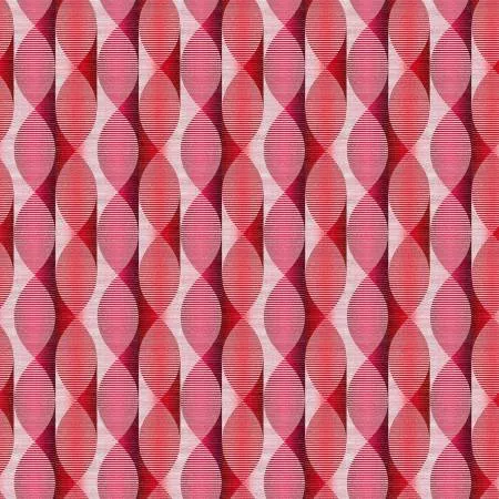 Red and White Streaming Stripes w/Pearlescent