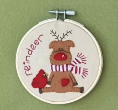reindeer-hoop-decoration-pattern Reindeer Hoop Decoration Pattern