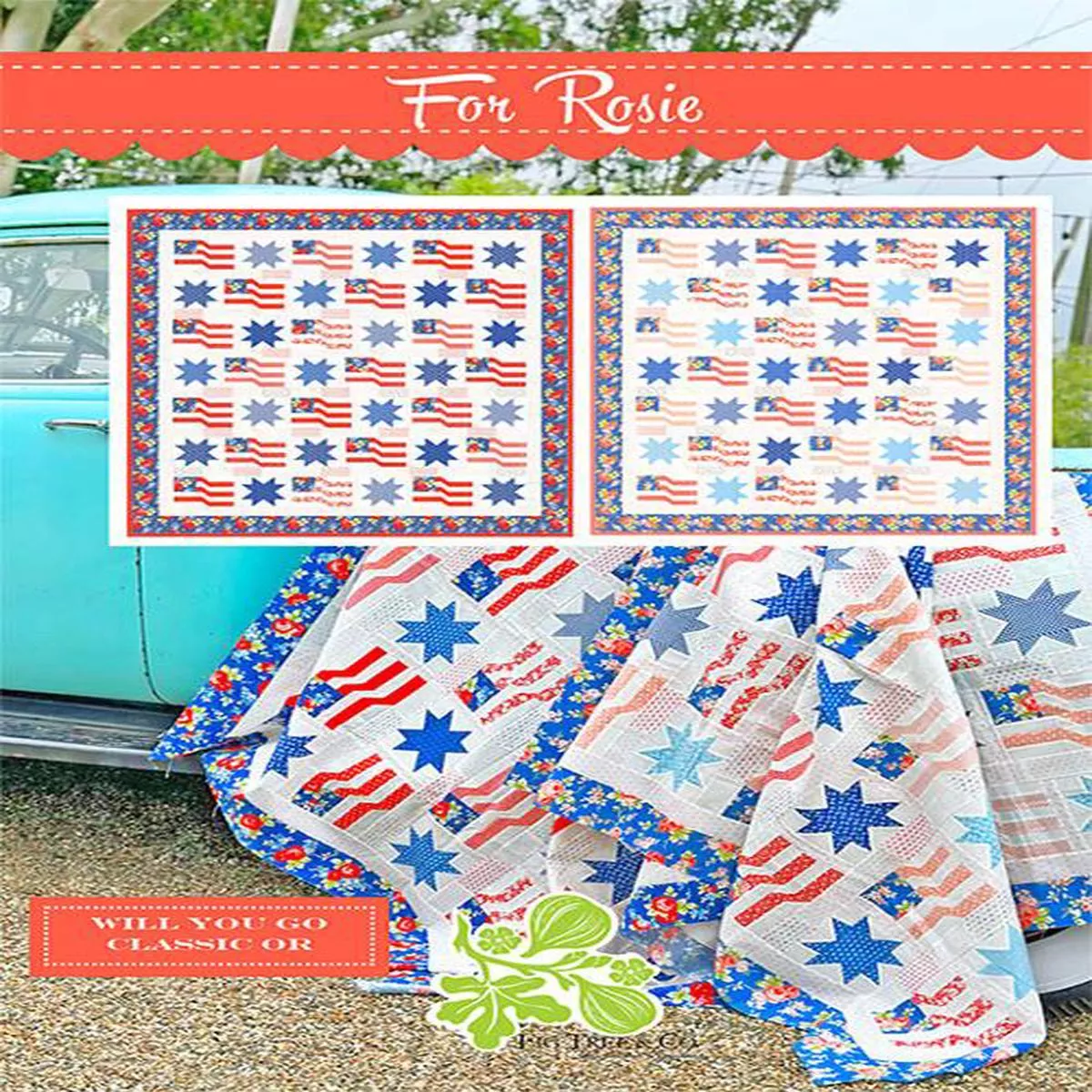 For Rosie Paper Pattern by Fig Tree Quilts
