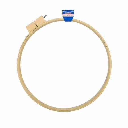 Round Wood Quilting Hoop 16in