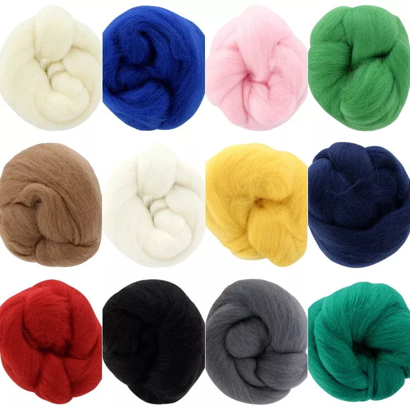 roving-natural-wool-25g Roving Natural Wool 25g