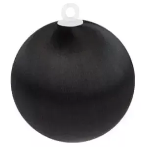 Satin Ball 3in - Black SBB3BL by Handy Hands