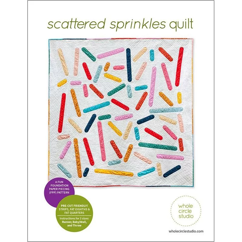 scattered-sprinkles-quilt-pattern-whole-circle-studio Scattered Sprinkles Quilt Pattern (Whole Circle Studio)
