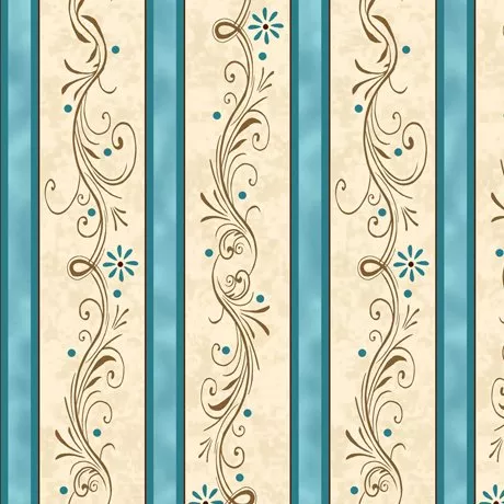 scroll-stripe-tealqt-fabrics-24046-q Scroll Stripe TealQT Fabrics 24046-Q